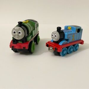 Vintage 2002 Thomas & Percy Take Along Train Lot Learning Curve Gullan